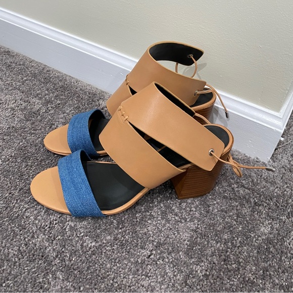 Rebecca Minkoff Denim Sandals - Picture 3 of 4